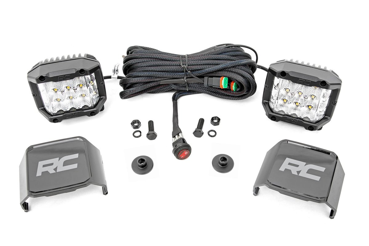 Ford Bronco LED Light Kit - Rough Country - Ditch Mount | 2